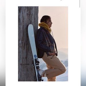 Free People Movement Pippa Packable Puffer Jacket Size S Midnight Combo